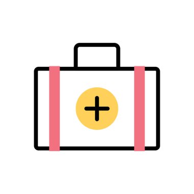 Yardım kiti vektör illüstrasyonu 