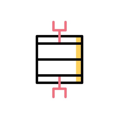 stadyum simge vektör çizim 