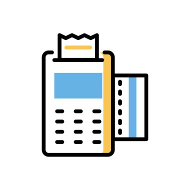 fatura simgesi, web basit illüstrasyon