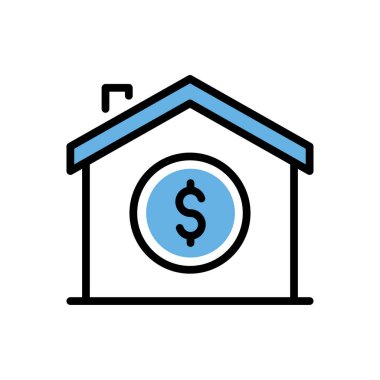 Dolar simgesi vektör illüstrasyonu   