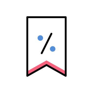 satış simgesi vektör illüstrasyonu