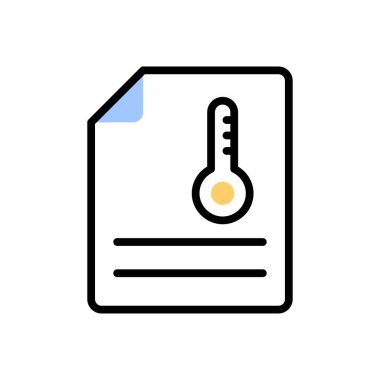 sıcak sıcaklık simgesi, web basit illüstrasyon