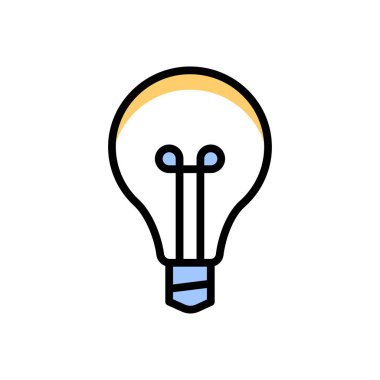 Fikir modern simgesi, vektör illüstrasyonu