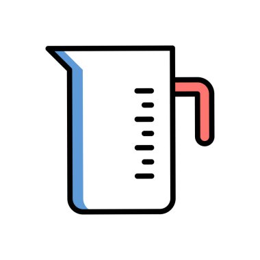 Sürahi simge vektör çizim   