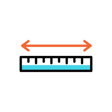 Modern simgeyi, vektör illüstrasyonunu ölçeklendir