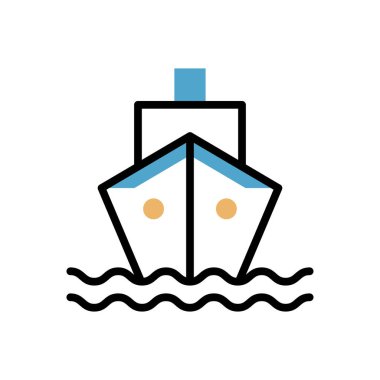 seyahat simgesi vektör illüstrasyonu   