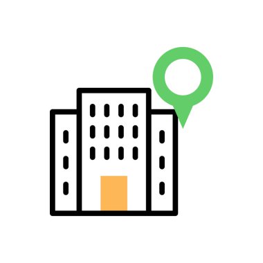 düz simge oluşturma, vektör illüstrasyonu 