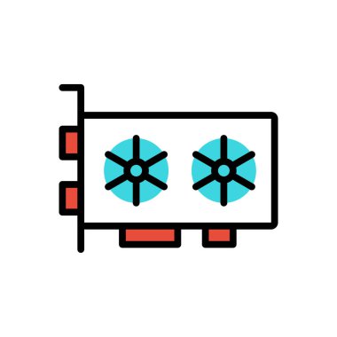 Grafik modern simge, vektör illüstrasyonu