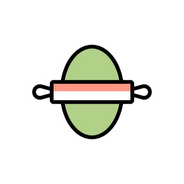 rolling vector illustration icon background 