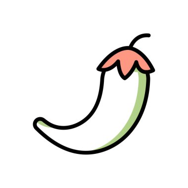 lady finger vector illustration icon background 