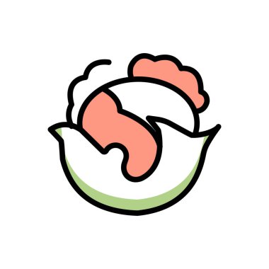 cabbage vector illustration icon background 