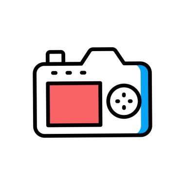camera vector illustration icon background 