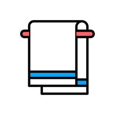 towel vector illustration icon background 