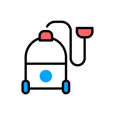 vacuum vector illustration icon background 
