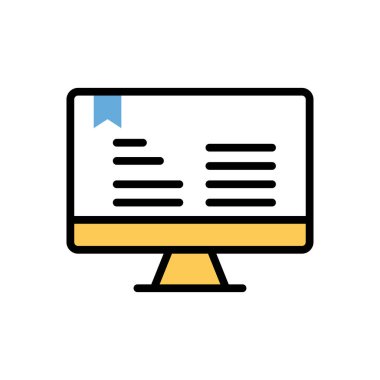 bookmark vector illustration icon background 