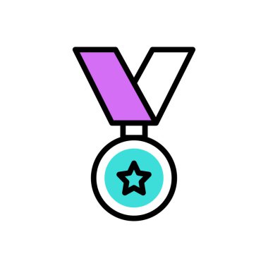 medal vector illustration icon background 