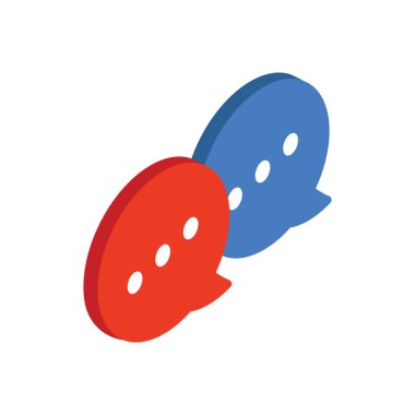 Arka planda sohbet vektörü illüstrasyonu. Kaliteli semboller. kavram ve grafik tasarımı için vektör simgeleri.