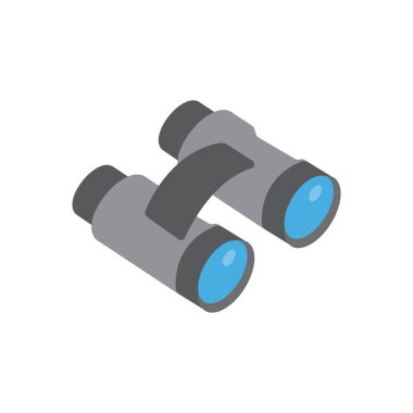 Bir arka planda dürbün Vektör çizimi. Kaliteli semboller. kavram ve grafik tasarımı için vektör simgeleri.