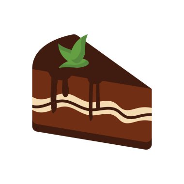 Arka planda pasta vektörü çizimi. Kaliteli semboller. kavram ve grafik tasarımı için vektör simgeleri.