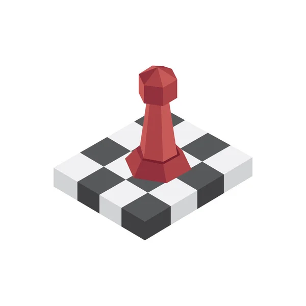 peão de xadrez com sombra de um rei de xadrez. 4742414 Vetor no Vecteezy