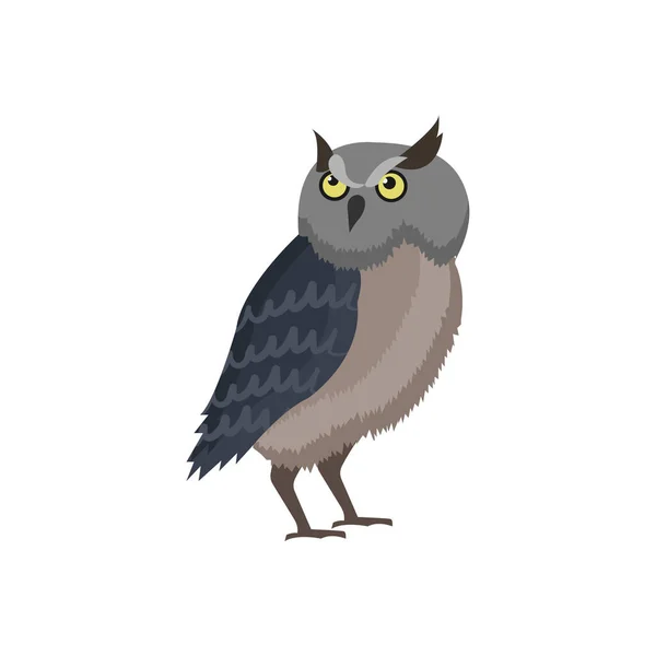 Owl Vector Illustration Background Premium Quality Symbols Vector Icons Concept — Stock Vector