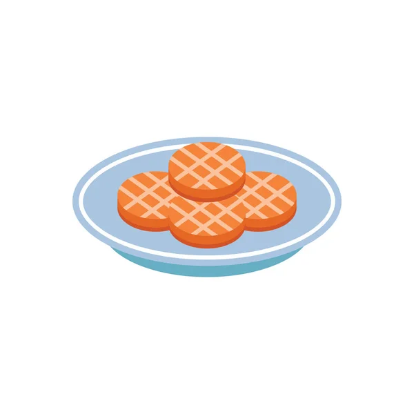 Cookies Vektorillustration Auf Einem Hintergrund Symbole Höchster Qualität Vektorsymbole Für — Stockvektor