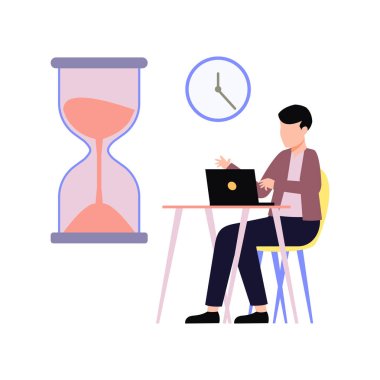 Adam teslim tarihi için çalışıyor..