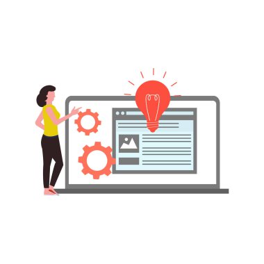 Kız bir fikri vardır..