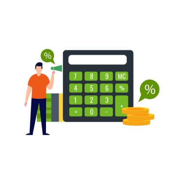 Çocuk reklam hesaplamaları yapıyor..