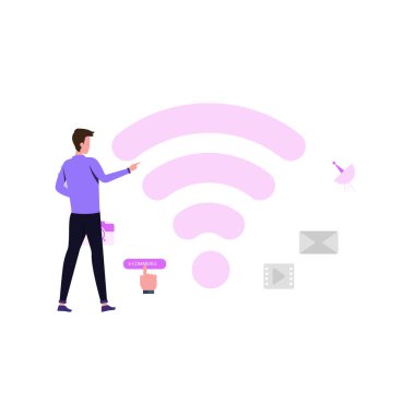 Çocuğun kablosuz bağlantısı var..