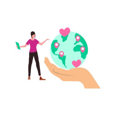 Bu kız dünyanın her yerinde insanların refahı için çalışıyor..