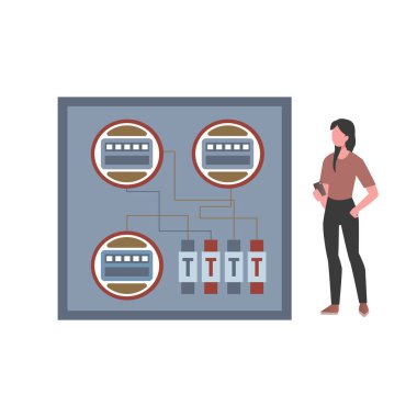 Çocuk taksimetreye bakıyor..