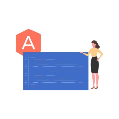 Kız programlıyor..