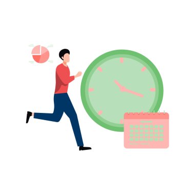 Çocuk iş için koşuyor..