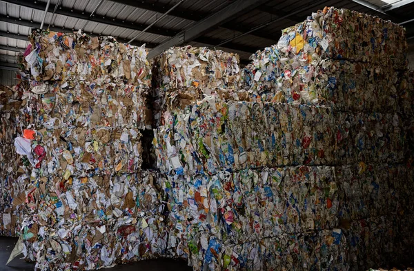 Mnoho Různých Typů Odpadků Městě — Stock fotografie