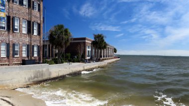 Charleston Güney Carolina rıhtım manzarası                               