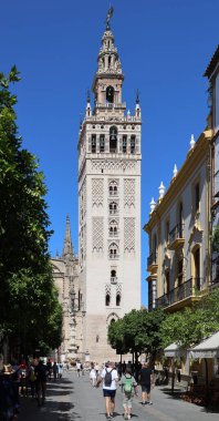  Sevilla İspanya 'daki La Mezquita Katedrali