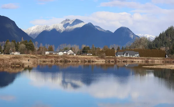 Frühwinterliche Landschaft Von British Columbia — Stockfoto