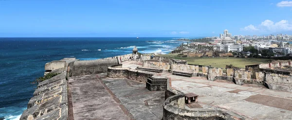 Оборонні Споруди Сан Хуан Пуерто Рико — стокове фото