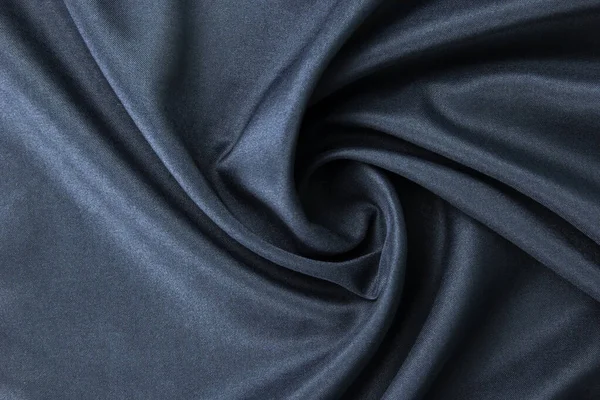 Σκούρο Μπλε Αφηρημένο Φόντο Σκούρο Μπλε Μετάξι Και Σατέν Ύφασμα — Φωτογραφία Αρχείου