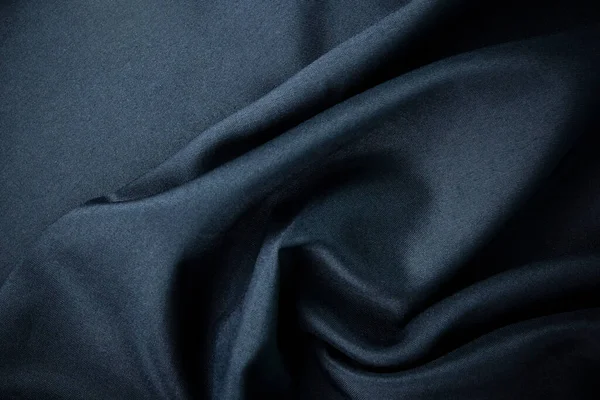 Mörk Narvy Blå Textur Tapet Och Tyg Bakgrund Mall Design — Stockfoto