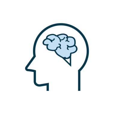 Beyaz arkaplanda robot yapay zeka tasarımı, teknoloji devreleri sistem simgeleri tasarımı, yapay zeka ikonu, yapay zeka yaratımı için bir vektör yapay zeka konsepti tasarımı