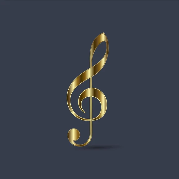 Símbolos Notas Música Luxo Premium Ícones Elementos Usados Conceitos Música — Vetor de Stock