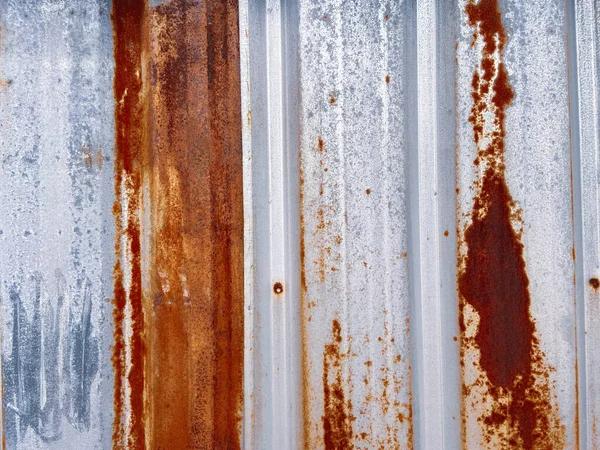 Zardzewiałe Żelazne Tło Klasyczny Rust Metal Brud Pokrywają Czerwony Blond — Zdjęcie stockowe