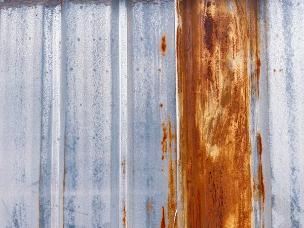 Zardzewiałe Żelazne Tło Klasyczny Rust Metal Brud Pokrywają Czerwony Blond — Zdjęcie stockowe
