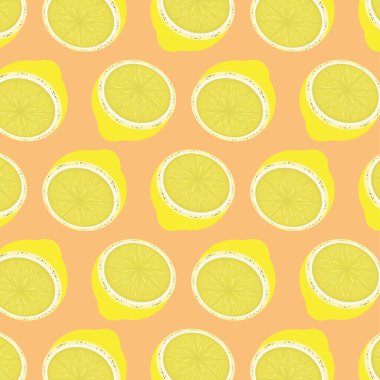 Sarı limon dilimlenmiş