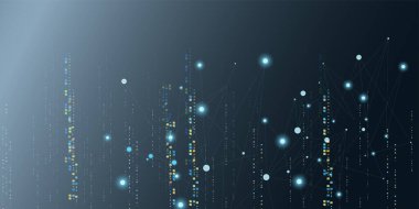 Dijital teknoloji ve internet ağ bağlantısı, büyük veriler, dijital pazarlama, modern bilgisayar sörfü internet fütüristik yenilikçi teknoloji arka planı