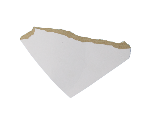 İzole edilmiş arkaplanda kağıt kesiği, reklam afişi tasarımı için kağıt ögesi