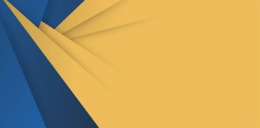 Sarı ve mavi renkler ve şekiller tasarıma dinamik bir his katar. Tasarım çok yönlüdür ve birden fazla bağlamda kullanılabilir.