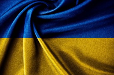  Bayrak Ukrayna 'nın bağımsızlığını ve ulusal kimliğini temsil ediyor. Ukrayna bayrağı. Mavi ve sarı renkler krallığın hanedanlığına kadar uzanıyor. 